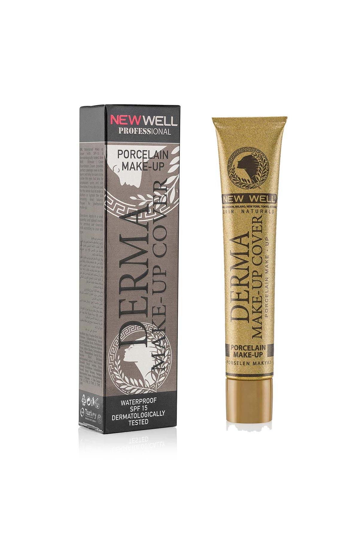 New Well Derma Make-Up Cover Foundation - 06 Platinium